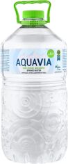 Акція на Вода негазована природно лужна джерельна Aquavia з ph 9.4 5 л від Rozetka