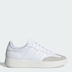 Акція на Жіночі кеди низькі Adidas Barreda JI2308 39.5 (6UK) 24.5 см Ftwwht/Ftwwht/Greone від Rozetka