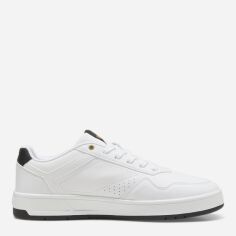 Акція на Жіночі кеди низькі Puma Court Classic 39501807 40 (6.5UK) 25.5 см Puma White-Puma Black-Puma Gold від Rozetka