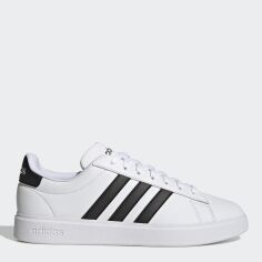 Акція на Жіночі кеди низькі Adidas Grand Court 2.0 GW9195 36.5 (4UK) 22.5 см Ftwwht/Cblack/Ftwwht від Rozetka