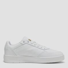 Акція на Жіночі кеди низькі Puma Court Classic Lux 39501901 40 (6.5UK) 25.5 см Puma White-Puma Gold від Rozetka