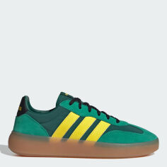 Акція на Жіночі кеди низькі Adidas Barreda Decode JR1224 39.5 (6UK) 24.5 см Cgreen/Yellow/Cougrn від Rozetka