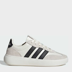 Акція на Жіночі кеди низькі Adidas Barreda Decode Lux JR3531 36.5 (4UK) 22.5 см Owhite/Cblack/Owhite від Rozetka