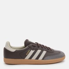 Акція на Жіночі кеди низькі Adidas Samba Og ID1481 37.5 (4.5UK) 23 см Brown/Putgre/Goldmt від Rozetka