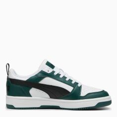 Акція на Жіночі кеди низькі Puma Rebound v6 Low 39232834 38.5 (5.5UK) 24.5 см White/Black/Dark Myrtle від Rozetka