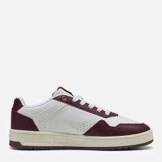Акція на Жіночі кеди низькі Puma Court Classic 39501821 40 (6.5UK) 25.5 см Puma White-Ruby Shimmer-Puma Gold від Rozetka
