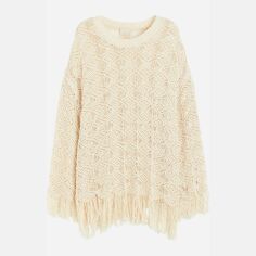 Акція на Джемпер жіночий H&M 1163958001c28 XS Молочний від Rozetka