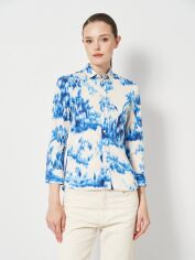 Акція на Блузка жіноча Zara 3134/150 XS Синя від Rozetka