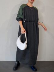 Акція на Сукня осіння жіноча SHEIN GD-00200338 L Чорна від Rozetka