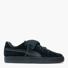 Акція на Жіночі кеди низькі Puma Suede heart EP 36692201 41 (7.5 UK) 26.5 см Чорні від Rozetka