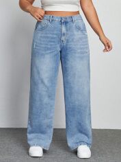 Акція на Джинси жіночі SHEIN GD-00210568 1XL Сині від Rozetka