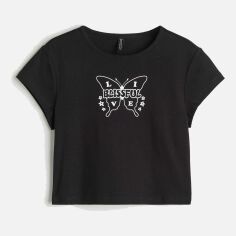 Акція на Топ жіночий H&M XAZ449907XERC XS Чорний від Rozetka