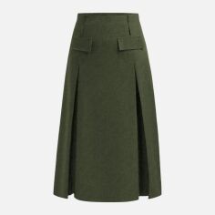 Акція на Спідниця жіноча SHEIN GD-00200431 2XL Зелена від Rozetka