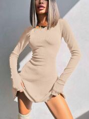 Акція на Плаття жіноче SHEIN GD-00225022 M Хакі від Rozetka
