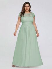 Акція на Сукня жіноча SHEIN GD-00197178 2XL М'ятна від Rozetka