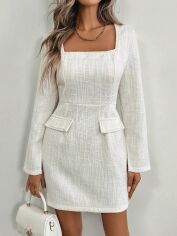 Акція на Сукня літня жіноча SHEIN GD-00197845 M Біла від Rozetka