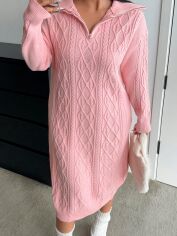 Акція на Сукня жіноча SHEIN GD-00193531 2XL Рожева від Rozetka
