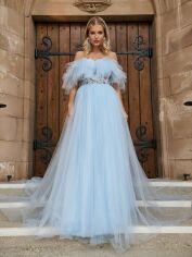 Акція на Сукня жіноча SHEIN GD-00215869 XL Синя від Rozetka