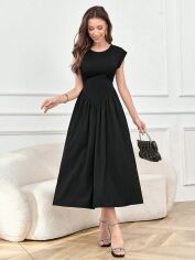 Акція на Сукня жіноча SHEIN GD-00213402 XL Чорна від Rozetka