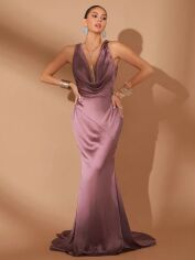 Акція на Сукня жіноча SHEIN GD-00214223 XS Світло-фіолетова від Rozetka