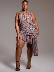 Акція на Сукня жіноча SHEIN GD-00198374 0XL Комбінована від Rozetka
