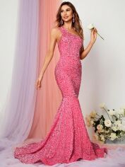 Акція на Сукня жіноча SHEIN GD-00224480 XL Рожева від Rozetka