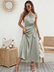 Акція на Сукня жіноча SHEIN GD-00196808 L М'ятна від Rozetka