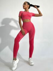 Акція на Спортивний костюм жіночий SHEIN GD-00213948 M Рожевий від Rozetka