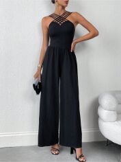 Акція на Комбінезон жіночий SHEIN GD-00215523 M Чорний від Rozetka