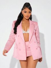 Акція на Костюм жіночий SHEIN GD-00200582 S Світло-рожевий від Rozetka