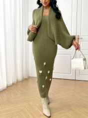 Акція на Костюм жіночий SHEIN GD-00198348 L Зелений від Rozetka