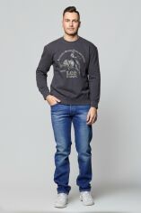 Акція на Світшот Lee Rider Graphic Sweatshirt Regular Fit  Чорний XXL-00 від Rozetka