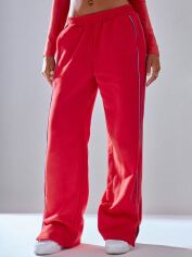 Акція на Спортивні штани жіночі SHEIN GD-00219959 S Червоні від Rozetka