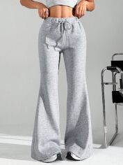 Акція на Спортивні штани жіночі SHEIN GD-00196425 XS Сірі від Rozetka