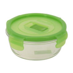 Акція на Контейнер круглый 420 мл Pure Box Active Green Luminarc P4575 від Podushka