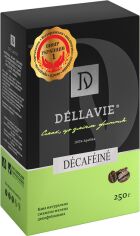 Акція на Кава мелена Dellavie Decafeine 250 г від Rozetka