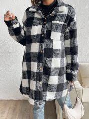 Акція на Куртка жіноча демісезонна SHEIN GD-00196784 S Різнокольорова від Rozetka