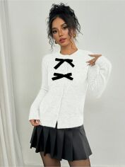 Акція на Кардиган жіночий SHEIN GD-00212326 M Білий від Rozetka