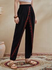 Акція на Штани жіночі SHEIN GD-00200777 S Чорні від Rozetka