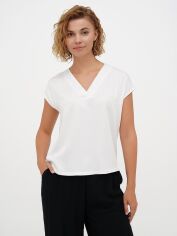 Акція на Блузка жіноча EQUILIBRI W491 068 100-618 XL Milk від Rozetka