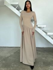 Акція на Сукня осіння жіноча SHEIN GD-00219389 L Хакі від Rozetka