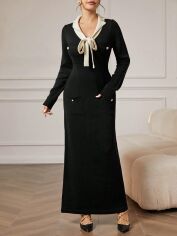 Акція на Сукня жіноча SHEIN GD-00193836 M Чорна від Rozetka