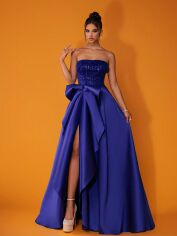 Акція на Сукня жіноча SHEIN GD-00215800 S Синя від Rozetka