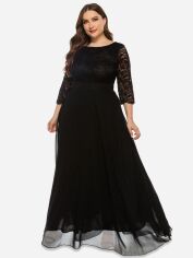 Акція на Сукня жіноча SHEIN GD-00197345 3XL Чорна від Rozetka