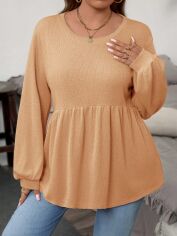 Акція на Світшот жіночий SHEIN GD-00215011 4XL Хакі від Rozetka