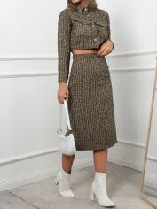 Акція на Костюм діловий жіночий SHEIN GD-00220645 L Різнокольоровий від Rozetka