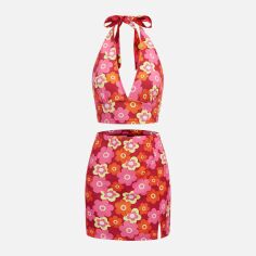Акція на Костюм жіночий SHEIN GD-00224366 XS Різнокольоровий від Rozetka
