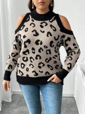 Акція на Светр жіночий SHEIN GD-00199213 1XL Різнокольоровий від Rozetka