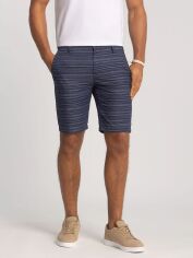 Акція на Шорти бавовняні короткі чоловічі U.S. Polo Assn 11A753-GA00A(Classic Navy) 34 Сині від Rozetka