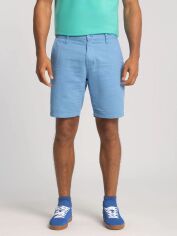 Акція на Шорти бавовняні короткі чоловічі U.S. Polo Assn 11A756-RA00A(Light Blue) 32 Блакитні від Rozetka
